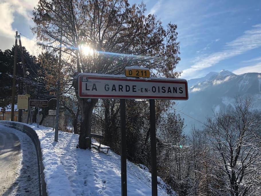 Appartement Rez De Jardin Montee De L'Alpe D'Huez La Garde  Zewnętrze zdjęcie
