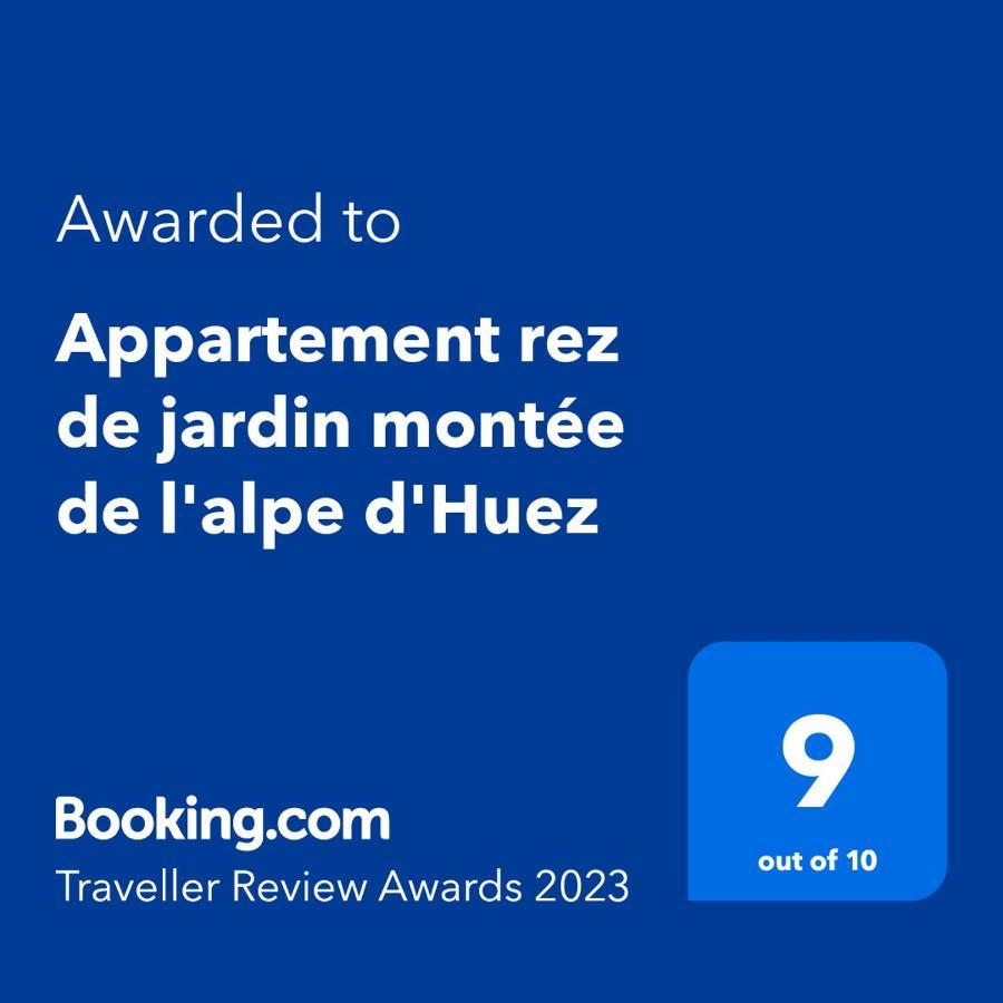 Appartement Rez De Jardin Montee De L'Alpe D'Huez La Garde  Zewnętrze zdjęcie